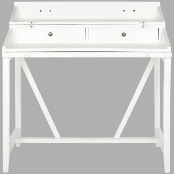 Safavieh Wyatt Writing Desk - White - AMH6509D