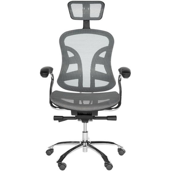 Safavieh Jarlan Desk Chair, Grey - FOX8515A