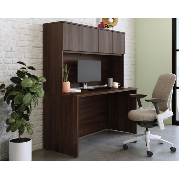 Officeworks By Sauder Affirm 60 in. Desk & 60 in. Hutch Ne Ste A2 - 431866