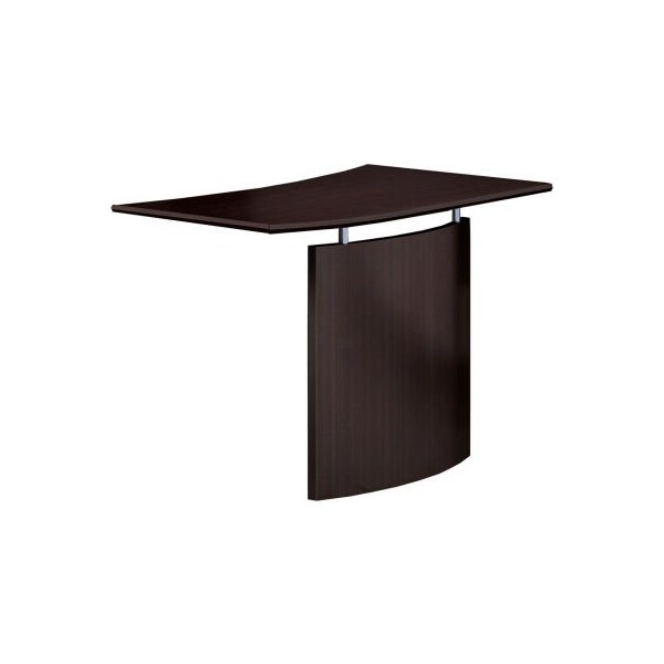 Safco Safco Medina Left Hand Bridge 48"W x 24"D x 29-1/2"H Mocha - MNBDGLLDC