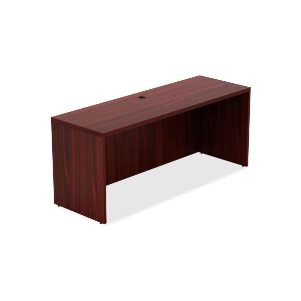 Lorell Lorell Credenza - 66.1" x 23.6" x 30" - Mahogany - Chateau Series - 34308