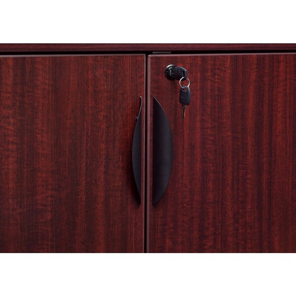 Legacy Side Desk SidetoSide Stg CabDesk, Legacy Stand Up, 23" D X 42" H, 72" W X Melamine Laminate - LSSCSD7223MH