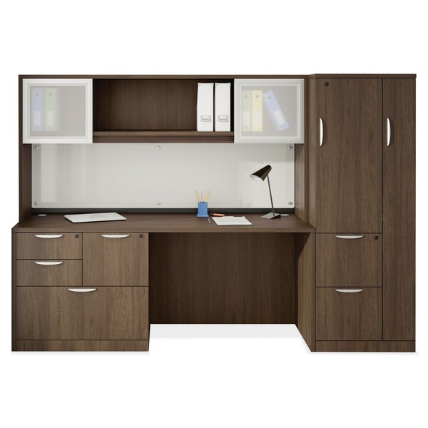Officesource 65.55'' H, Modern Walnut, 95.07'' W X - OSTYP154MW