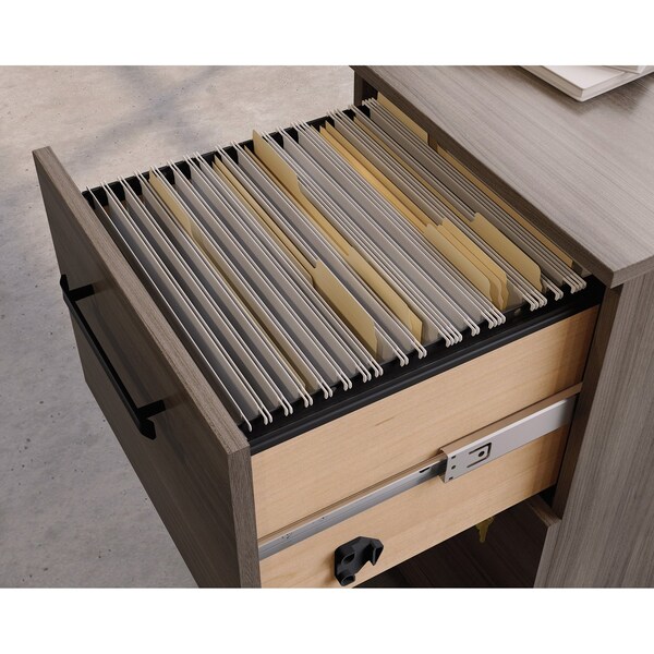 Officeworks By Sauder 35.394 in D X 29.291 in H, 71.102 in W X Engineered wood - 431533