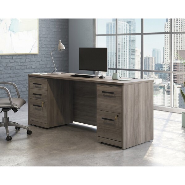 Officeworks By Sauder Affirm 72x24 Shel 3&2 Drw Peds Ste He A3 - 431506