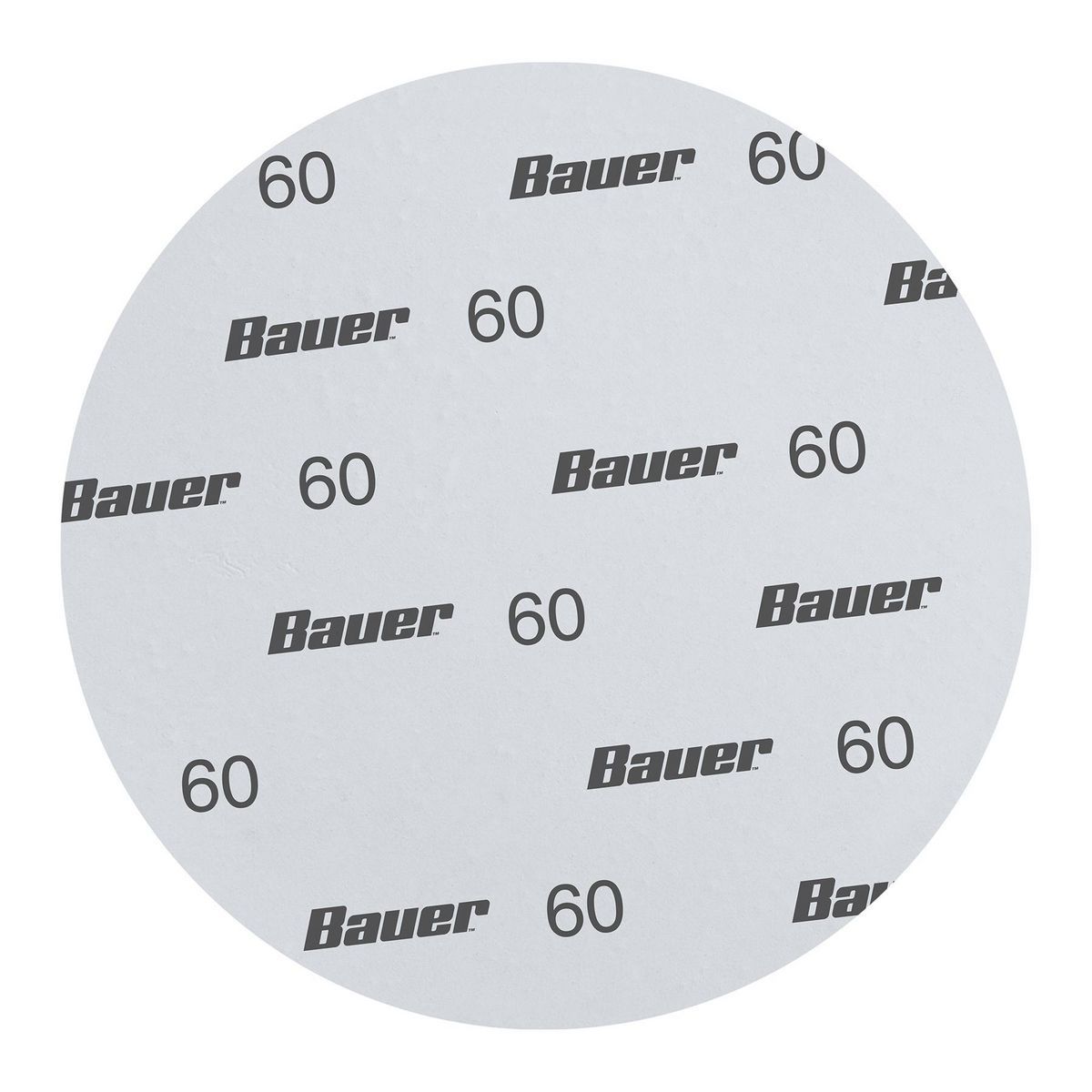 Discos de lijado Bauer de 6 pulgadas con respaldo de tela y grano de alúmina de circonio de 60, 80, 120 Grit, 3 piezas - 58416