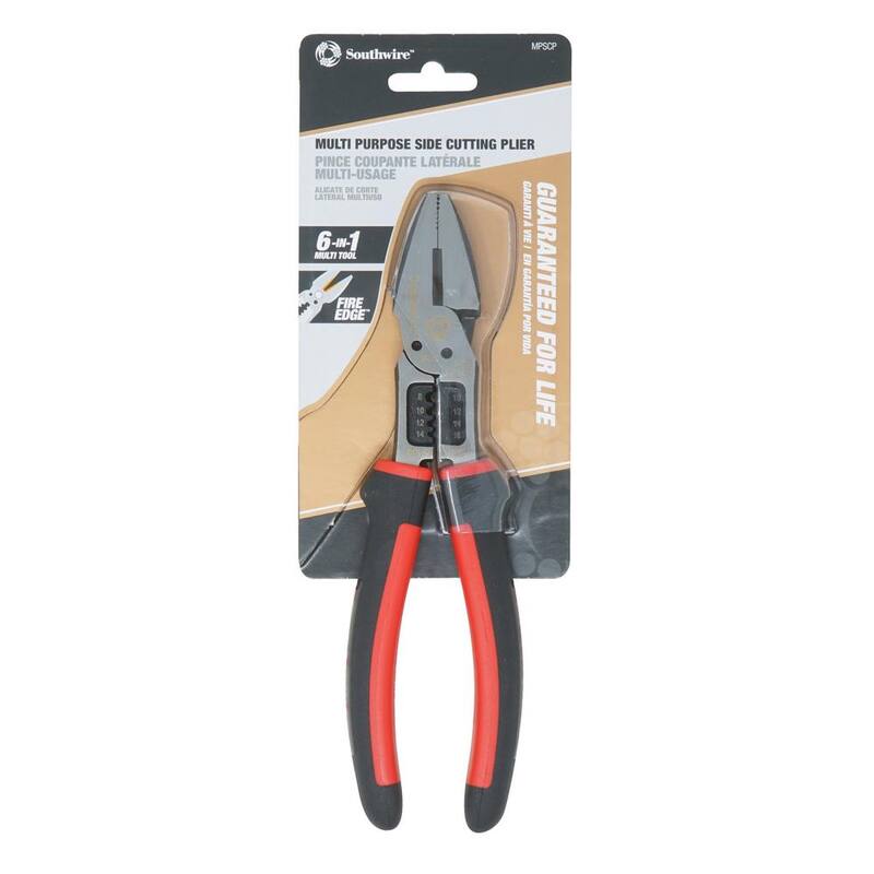 Southwire 8 in. Linesmans Multi-Tool Plier - 59724440