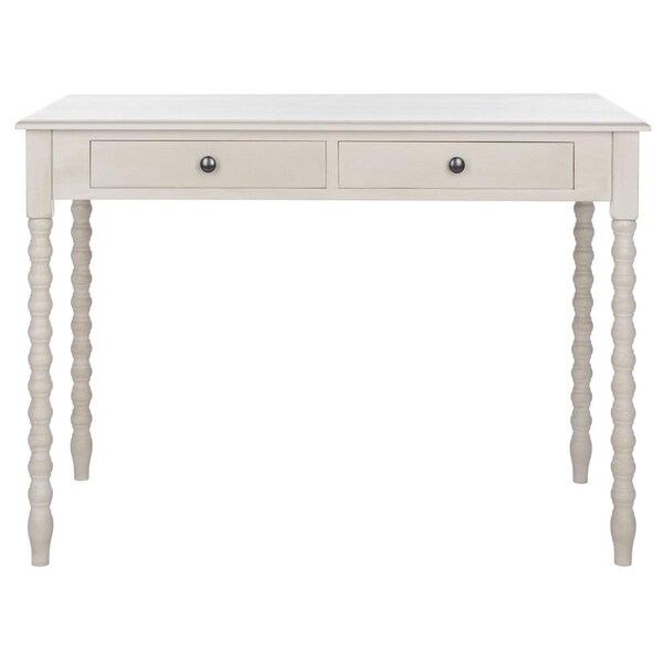 Safavieh O Mara 2 Drawer Desk, Taupe - DSK5711C