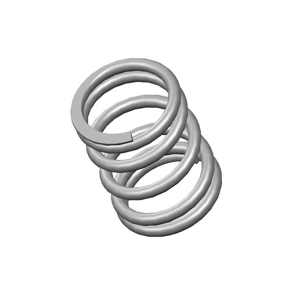 Approved Vendor Compression Spring, O=1.100, L= 1.50, W= .125 - G709966932