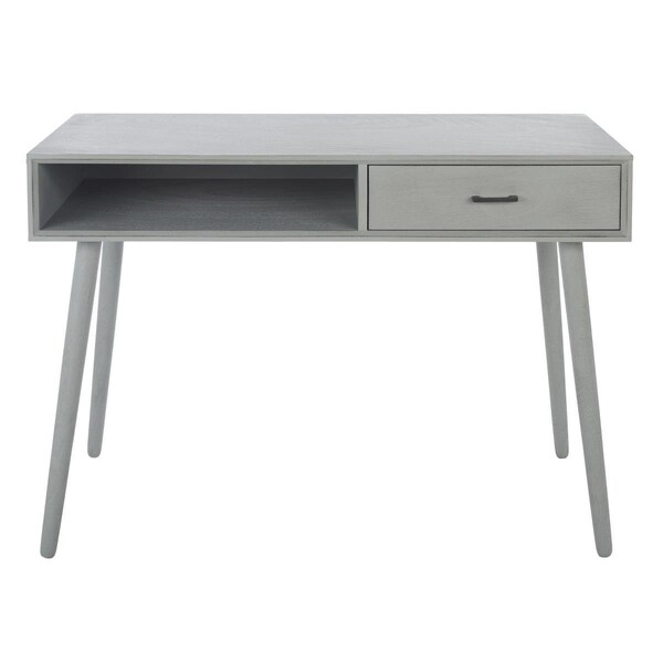 Safavieh Remy 1 Drawer Writing Desk, Distressed Grey - DSK5700D