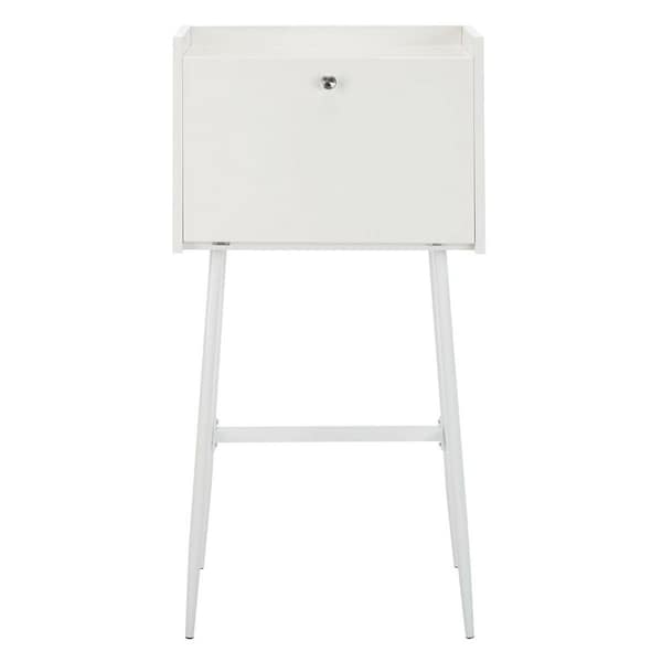 Safavieh Xander Modern Secretary Desk, White & White - DSK2203B
