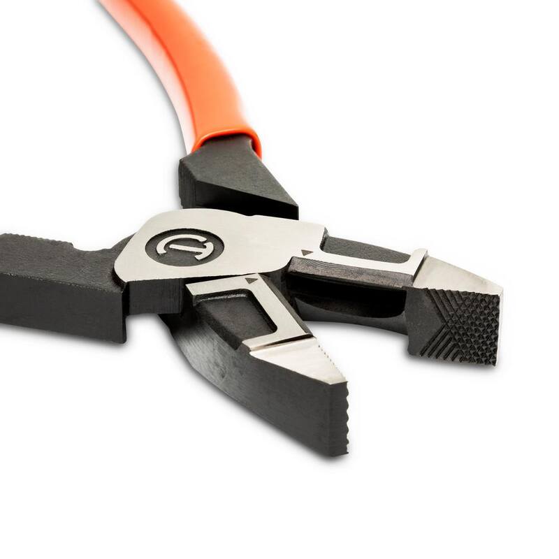 Crescent Z2 9-1/2 in. High Leverage Linesman Pliers with Dipped Grips - Z20509-06