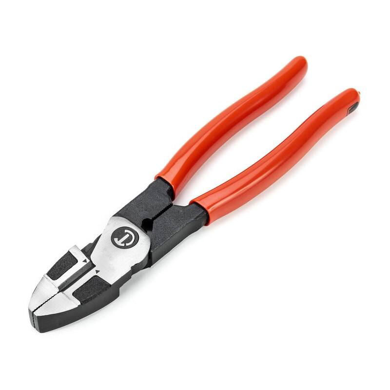 Crescent Z2 9-1/2 in. High Leverage Linesman Pliers with Dipped Grips - Z20509-06