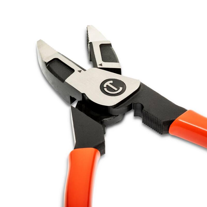 Crescent Z2 9-1/2 in. High Leverage Linesman Pliers with Dipped Grips - Z20509-06