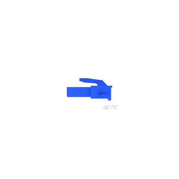 Te Connectivity POWER D/LOC PLUG HSG 1P BLUE - 316768-6