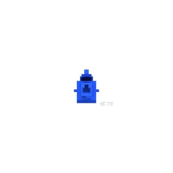 Te Connectivity POWER D/LOC PLUG HSG 1P BLUE - 316768-6