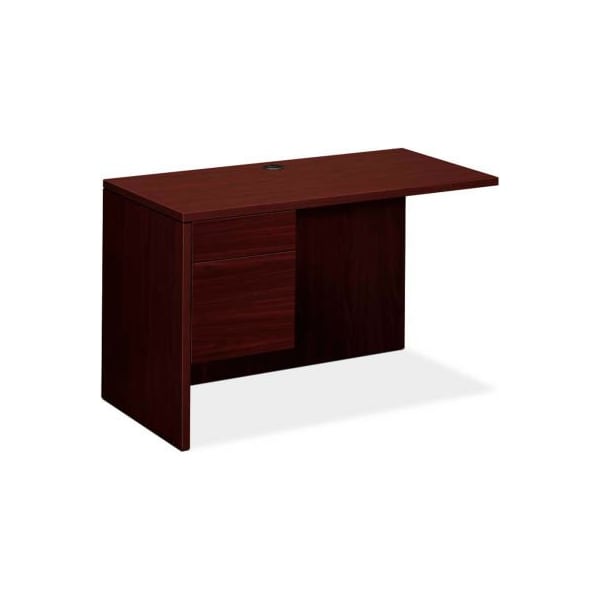 Hon HON Return Desk, Left - 48" - Mahogany - 10500 Series - HON10516LNN