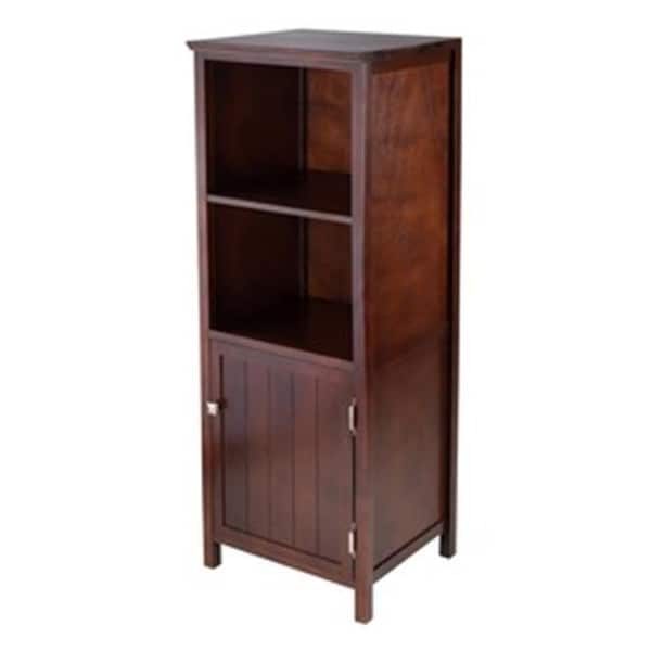 Winsome Trading Brooke Jelly Cupboard with 2 Shelves and Door - 94421