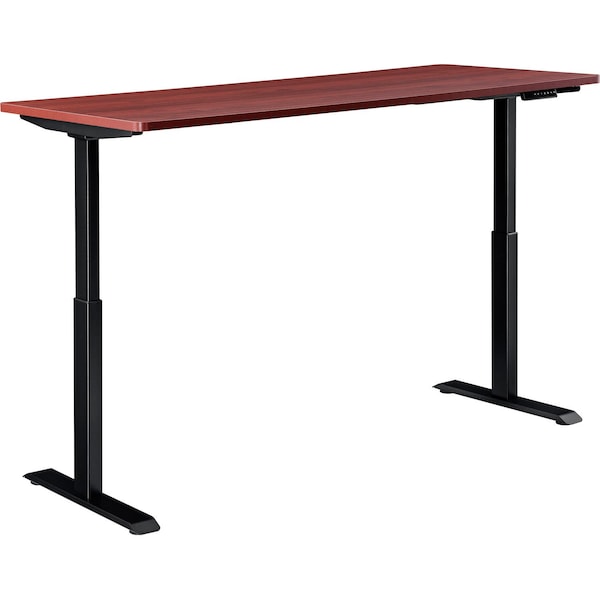 Interion By Global Industrial Sit Stand Desk, 30 in D X 28 to 46 in H, 48 in W X - 695779MH