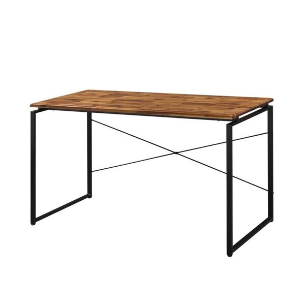 Acme 28 in H, 22 in W X Metal, Wood, Oak - ER-002OAK