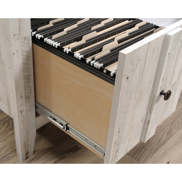 Sauder 59.72 in D X 30 in H, 59.09 in W X Engineered wood - 427566