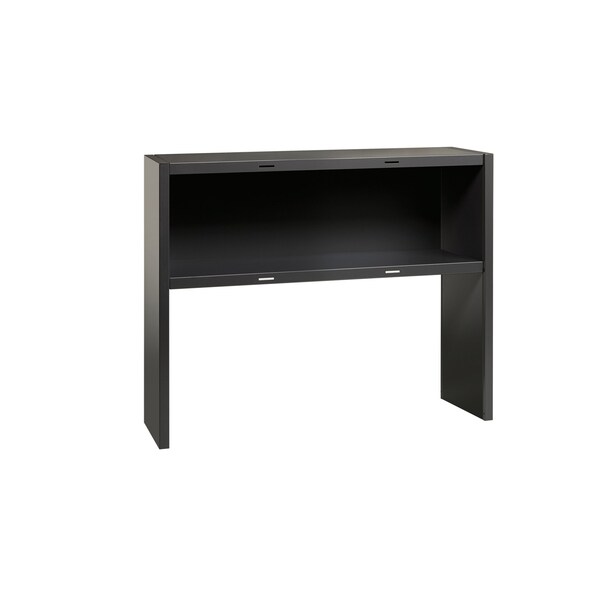 Hirsh Desk Hutch, 36 in H, 47 in W X Metal, Black - 20564