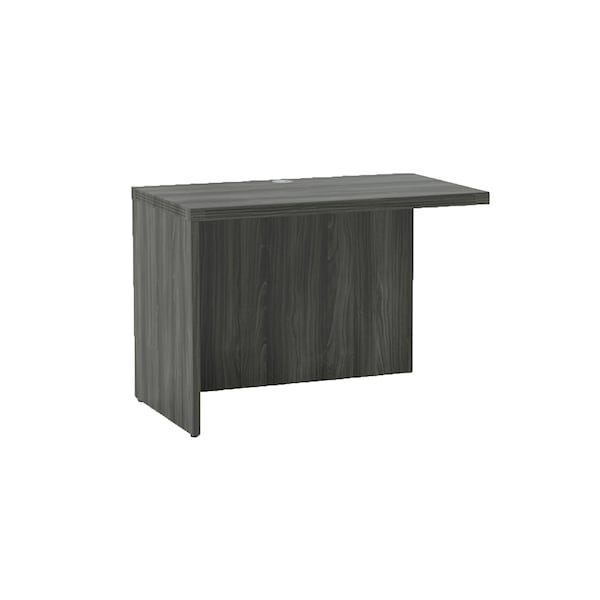 Mayline Return Shell Aberdeen Return Desk, Gray, 42"x24", 24" D X 29-1/2" H, 42" W X Gray Steel - AR4224LGS
