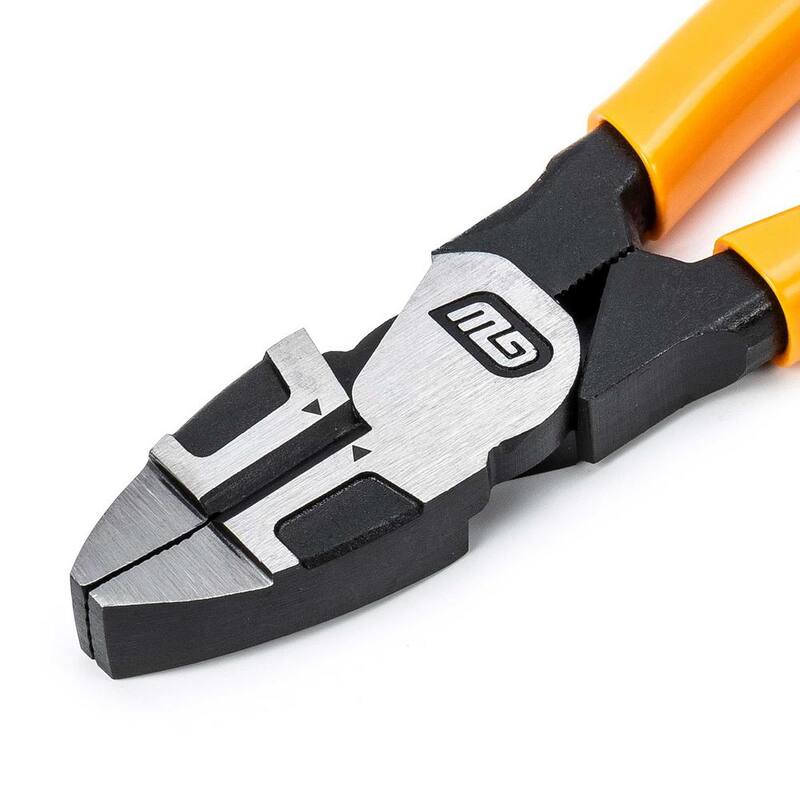 GEARWRENCH PITBULL 8in. Dipped Handle Linesmans Pliers - 82180-06