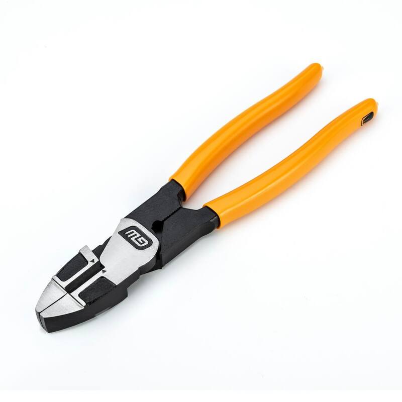 GEARWRENCH PITBULL 8in. Dipped Handle Linesmans Pliers - 82180-06