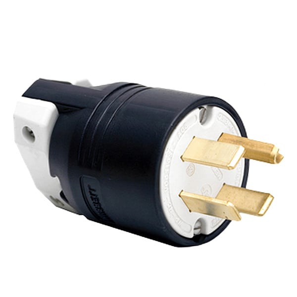 Hubbell 4 Wire Industrial Straight Blade Plug 125/250VAC 60A - HBL9461C