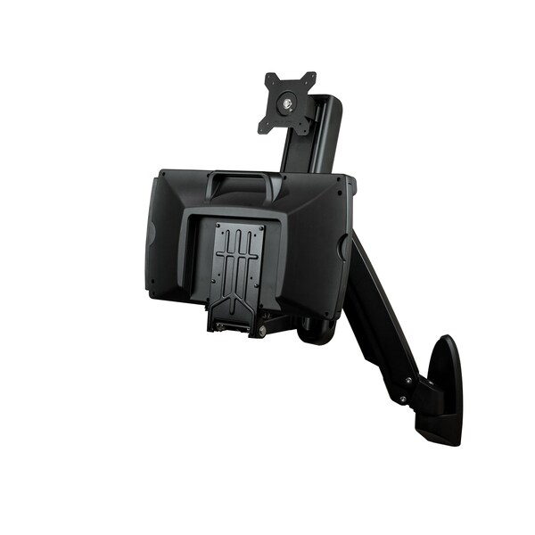 Startech.Com 31.5" D X 19.69 in H, 26.3" W X Steel, Aluminum and Plastic, Black - WALLSTS1