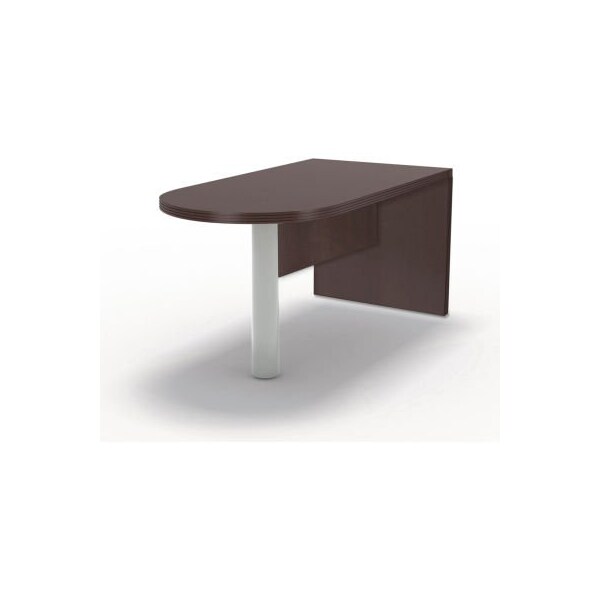 Safco Safco Aberdeen 72W Freestanding Peninsula 72W x 36D x 29-1/2H Mocha - APT7236LDC