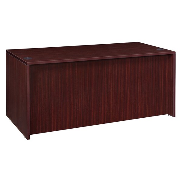 Regency Pedestal Desk Legacy 66" Single Pedestal Desk, Mahogany, Mahogany - LSP6630MH