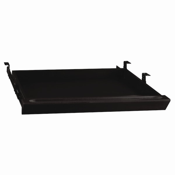 Bush Universal Pencil Drawer Accessory, Black, 15.88 in D X 2.75" H, 26.38" W X Metal; Wood, Black - AC99850