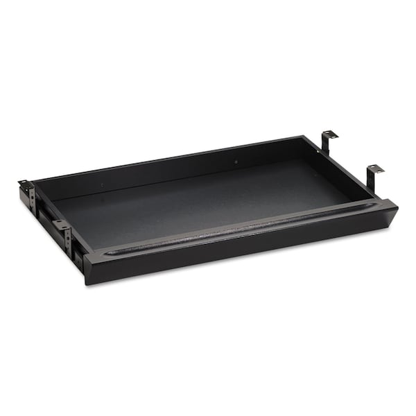 Bush Universal Pencil Drawer Accessory, Black, 15.88 in D X 2.75" H, 26.38" W X Metal; Wood, Black - AC99850