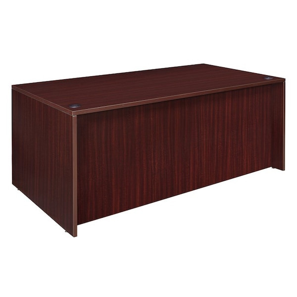 Regency Pedestal Desk Legacy 71" Single Pedestal Desk, Mahogany, Mahogany - LSP7135MH