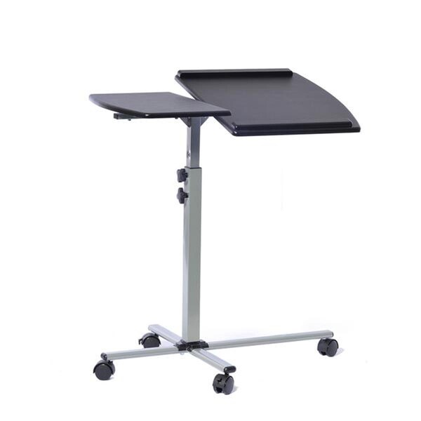Back2Basics Rolling Adjustable Laptop Cart, Graphite - 30-35 x 29.5 x 17.5 in. - BA2647850