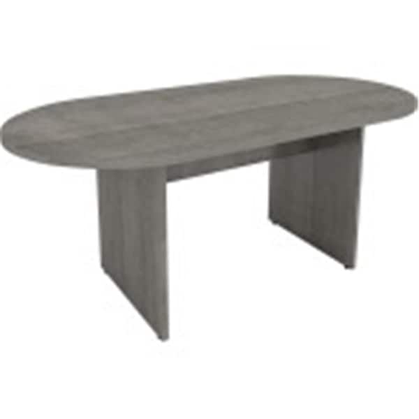 Lorell Weathered Charcoal Laminate DeskingCharcoal Gray 72 x 29.5 x 36 in. - LLR69569