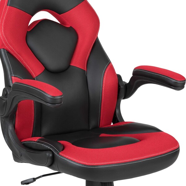 Flash Furniture Red Gaming Desk and Chair Set - BLN-X10RSG1030-RD-GG