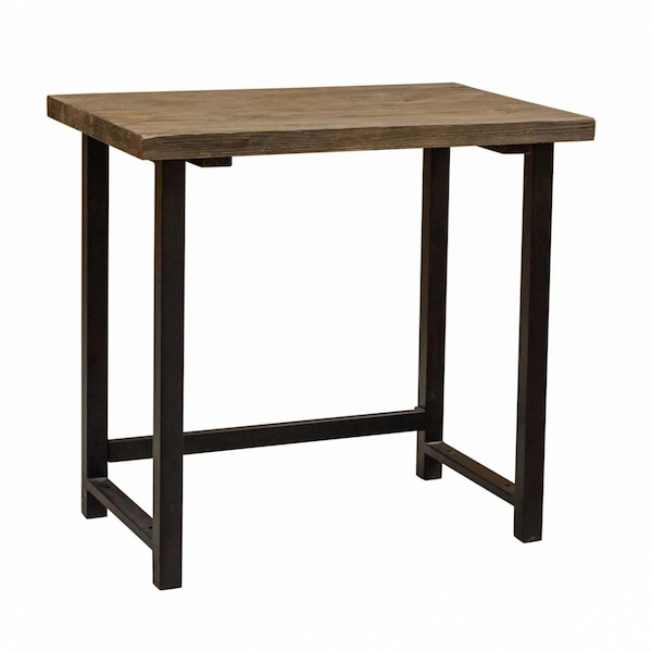 Kd Cama De Bebe 32 in. Pomona Small Metal & Solid Wood Desk - KD3239698