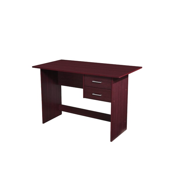 Made-To-Order 29.5 x 24 x 47 in. Writing Desk with 2-Drawers, Mahogany - MA2979809