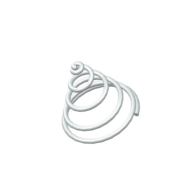 Approved Vendor Taper Spring, Lo= 0.975 , So= 0.438 , W= 0.059 - G109989715