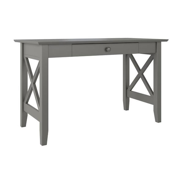 Atlantic Furniture Atlantic Furniture AH12239 24 x 48 x 29.38 in. Lexi Desk with Drawer; Grey - AH12239