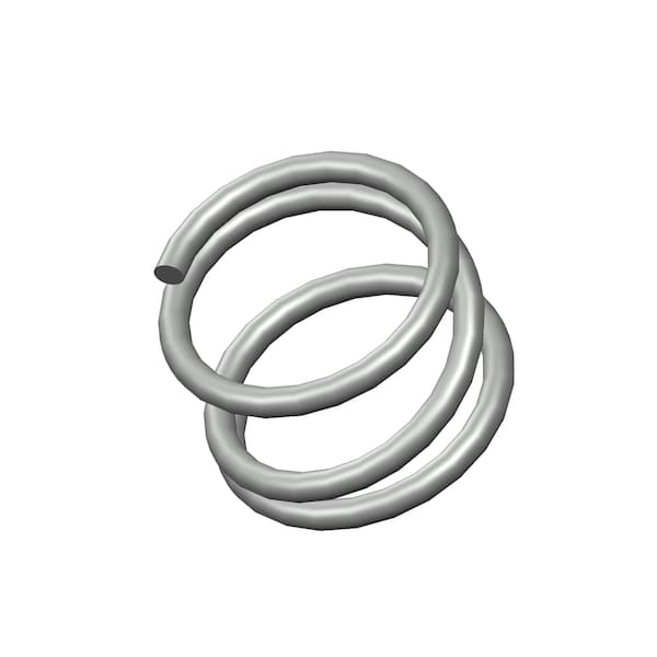 Approved Vendor Compression Spring, O= .500, L= .38, W= .049 R - G709976795