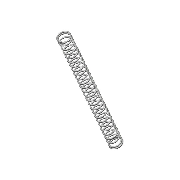 Approved Vendor Compression Spring, O= .125, L=1.38, W= 014 Hd C-570 - G909962642