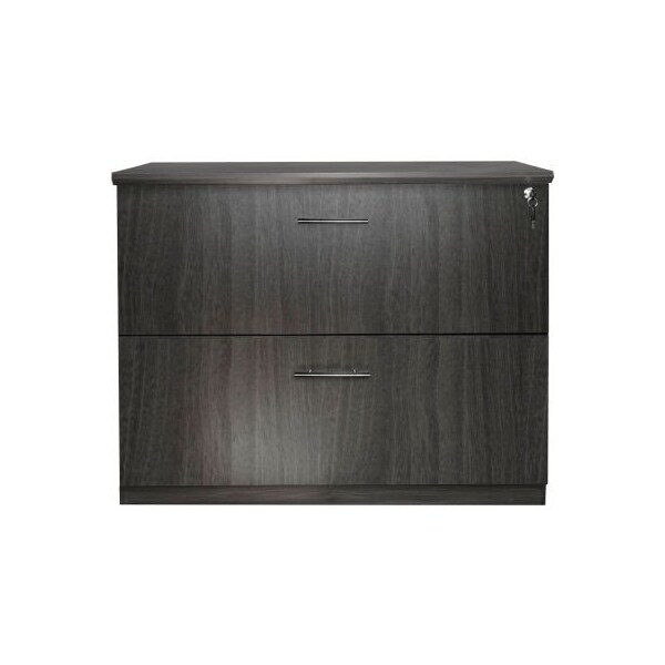 Safco Safco Medina Series 2 Drawer Lateral File Gray Steel - MVLFLGS