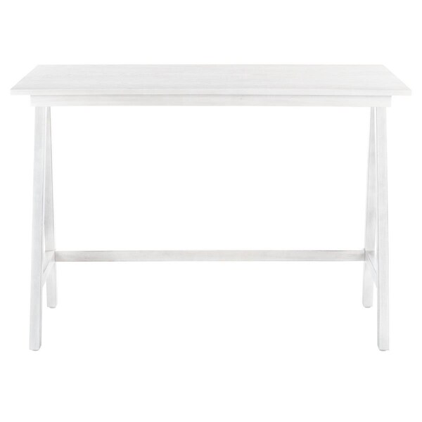 Safavieh 42 in. Reidding Desk, White Washed - DSK5000C