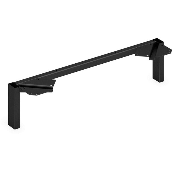 Seatsolutions 7 x 30 in. Mod Credenza Support Legs Black - SE3186800