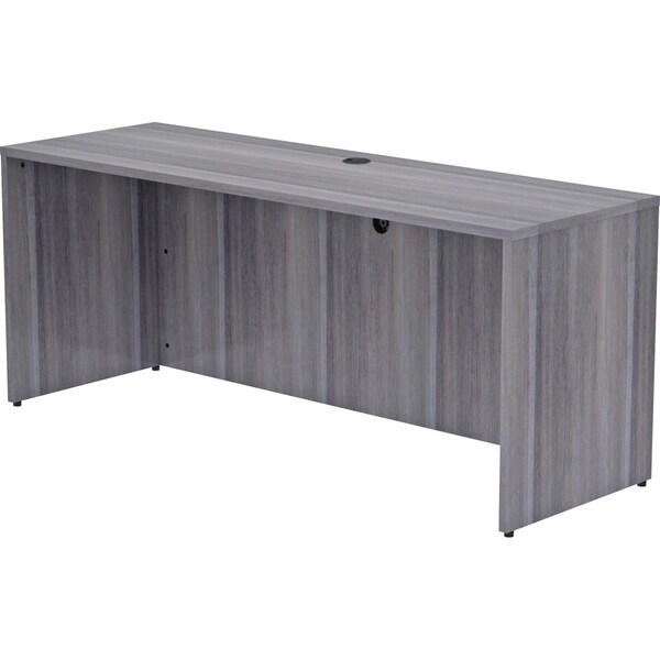 Lorell Weathered Charcoal Laminate Desking Charcol 29.5 x 72 x 30 in. - LLR69552