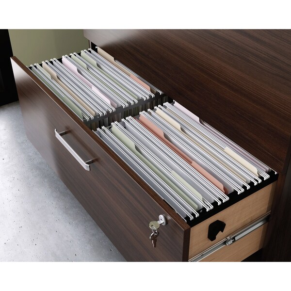 Officeworks By Sauder 22.992 in D X 29.291 in H, 105.984 in W X Engineered wood - 431505
